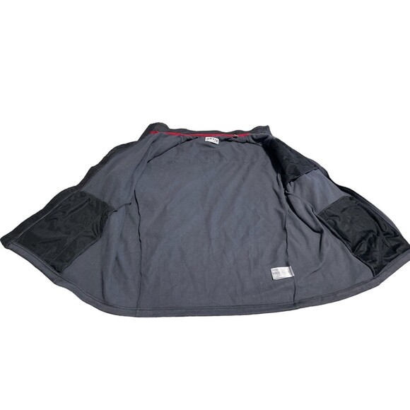 Orvis Jacket Mens XL  Outdoor Black and Gray Casual Lined with Zip Pockets EUC - Picture 3 of 7